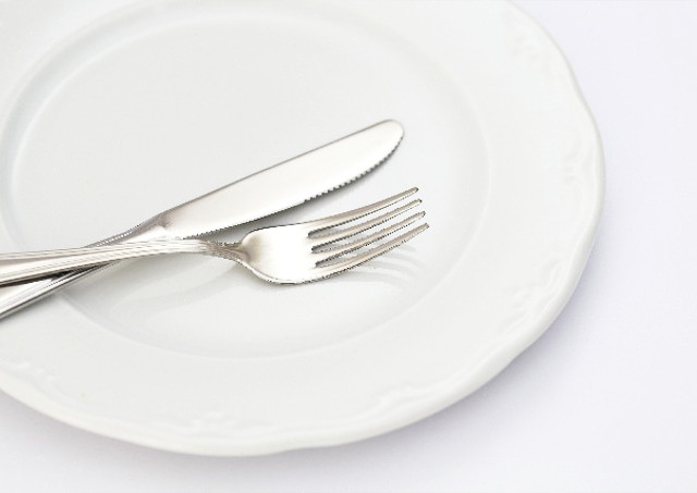 料理は少量ずつ